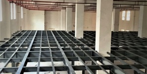 綜合樓內部改造新增鋼結構夾層加固